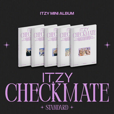 ITZY CHECKMATE Album STANDARD 5 Ver SET 5 CD+5 Book+10 Card+5 Poster+5 Pre-Order