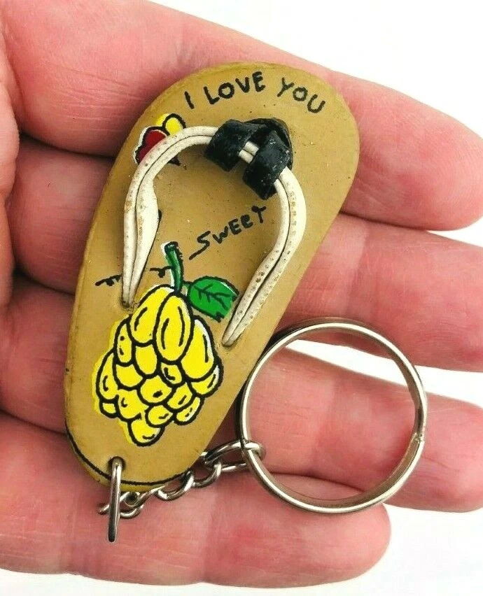 Flip flop keyring sale