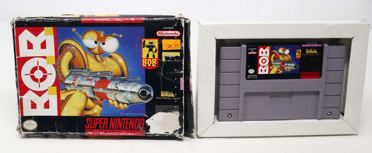 VINTAGE 1993 SUPER NINTENDO ENTERTAINMENT SYSTEM SNES B.O.B. VINTAGE 1993 SUPER NINTENDO ENTERTAINMENT SYSTEM SNES B.O.B.