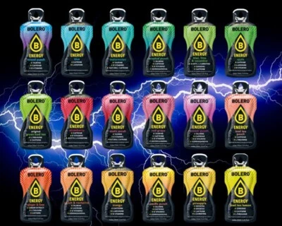 (102,98€/kg) 36 Sticks 7g Bolero Energie Energy Getränkepulver zuckerfrei