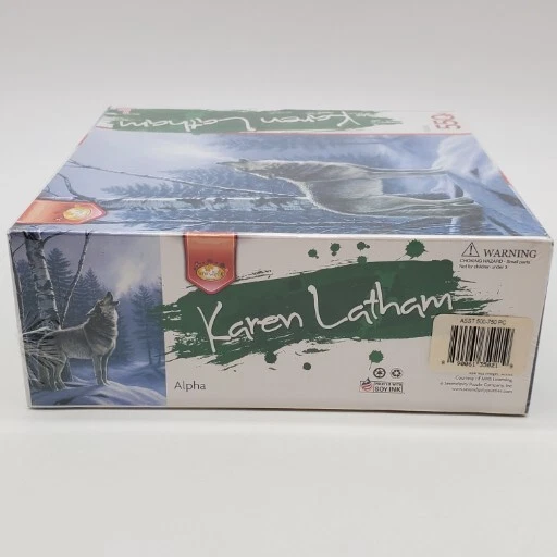 Rompecabezas Karen Latham Alpha de Serendipity 550 piezas Wolf Howling sellado Foto 4 de 4