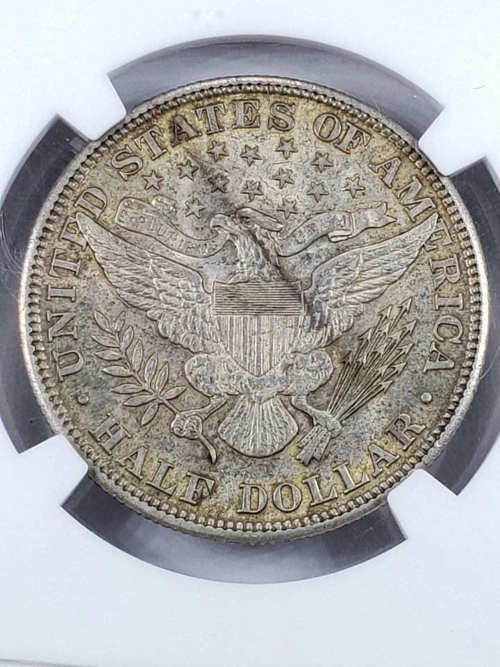 1906 Barber Half Dollar NGC & CAC AU58 EVERYMAN SET  - Image 3 of 4