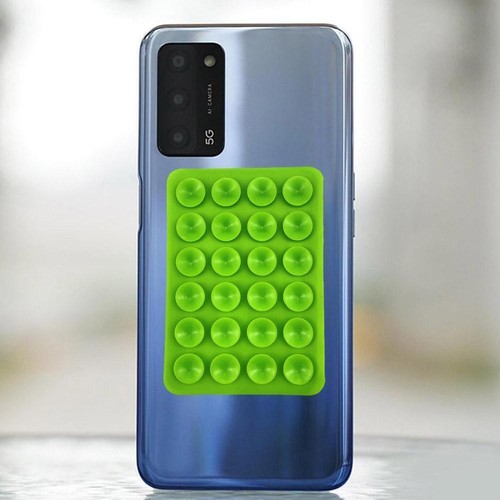 StickyGrippy Suction Phone Case Mount, Silicon Adhesive Phone Accessory T2V6 - Zdjęcie 7 z 14