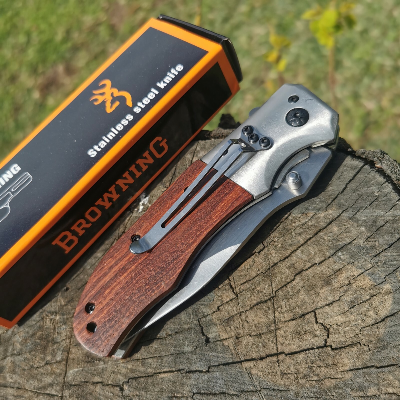 Browning DA51 Folding knife Hunting Knife Survival, Camping Fishing Au