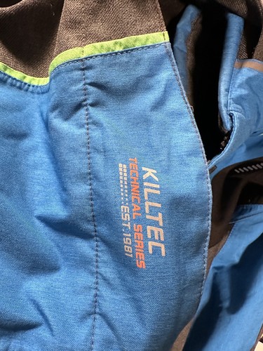 KILLTEC Technical Series Insulated Winter SKI🎿Jacket Youth/Men/unisex Blue/Gray - Picture 20 of 20