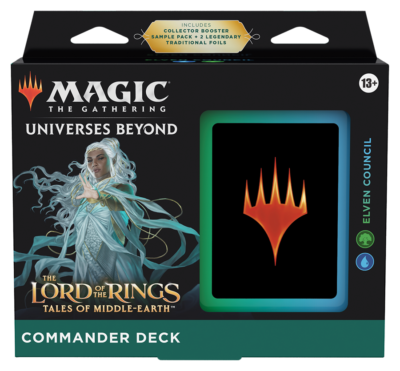 WOTC MTG LoTR Tales of Middle-Earth Commander Box - 100 Cards for