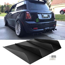 Diffusore posteriore labbro diffusore splitter paraurti 4 pinne per Mini Cooper