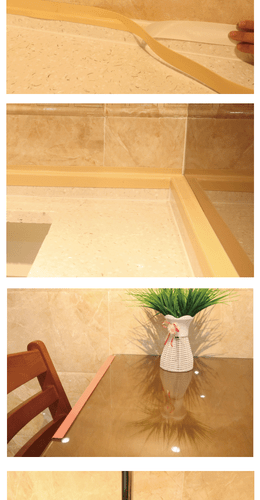 US 10.5ft Self-Adhesive Waterproof PVC Sealing Tape Mold Proof Sink Wall Toilet - Picture 11 of 22