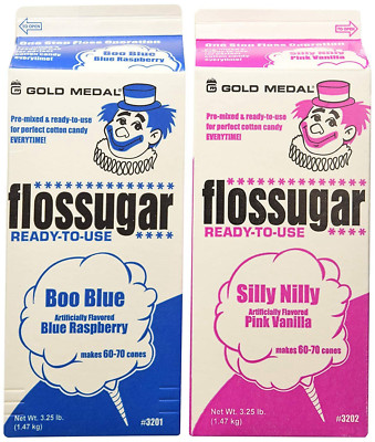 Cotton Candy Floss Sugar 2Pk Cotton Candy Floss Sugar  2 Pack
