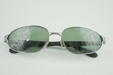 Pre-Owned Ray Ban RB 3252 Silver Black/Polarized 58-17 Sunglasses