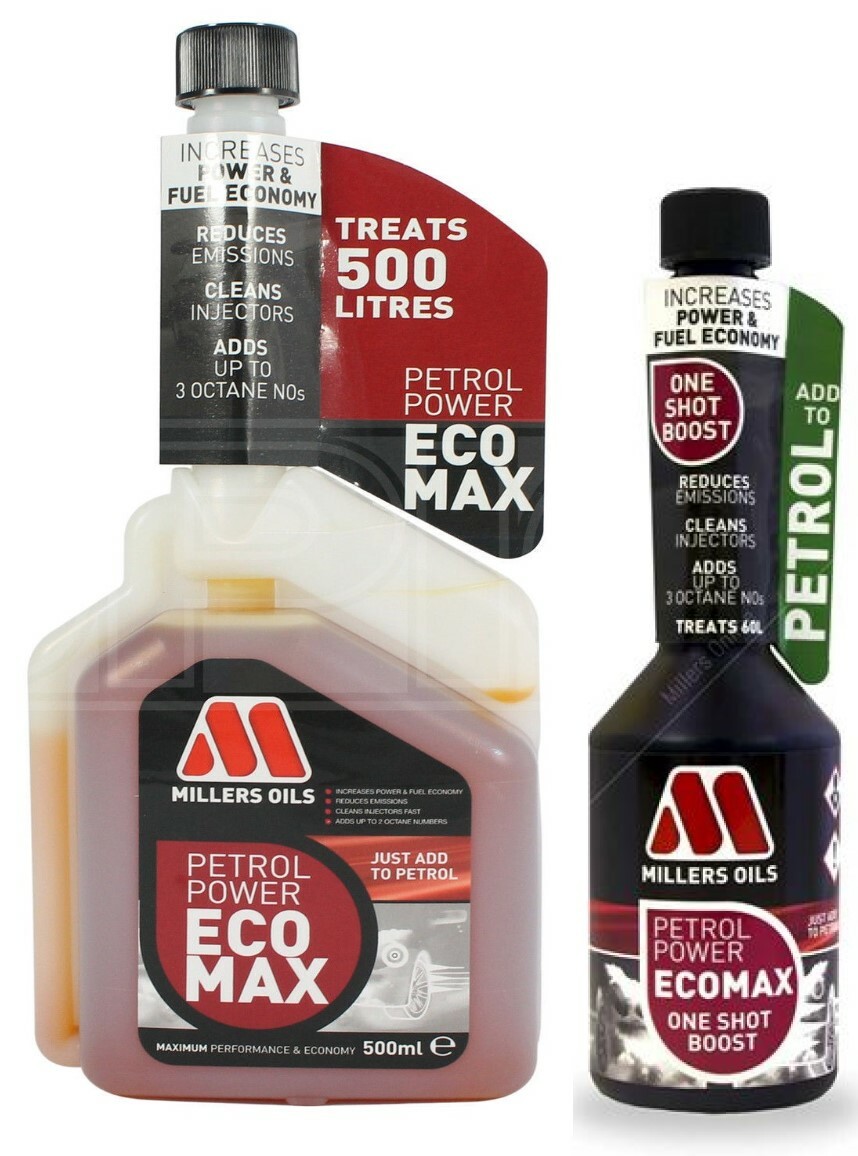 Millers Oils Petrol Power Fuel Additive Treatment eBay