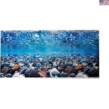 24 x 48 Inch Water-Resistant River/Green Background for Aquatic Environments