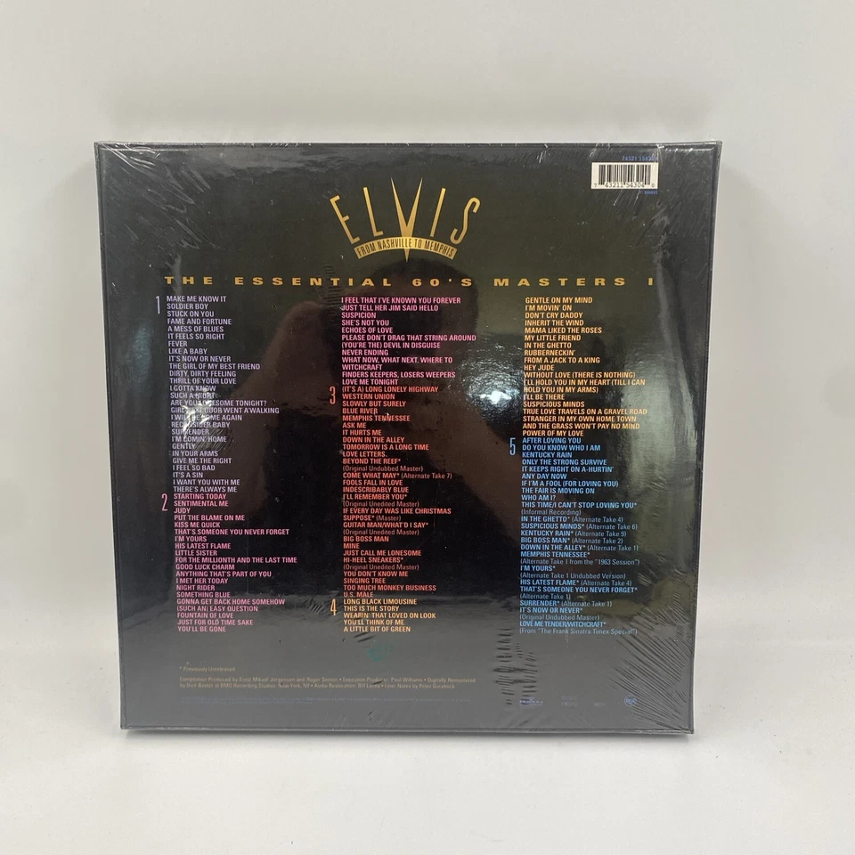 Elvis - Nashville To Memphis Cassette Box Set The Essential 60's Rare And Sealed - Image 2 of 4