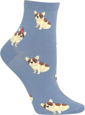 HOT SOX Women's Birthday Frenchie 9-11