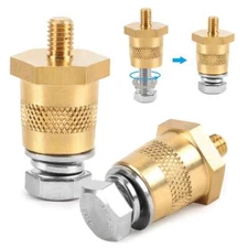 2Pcs Battery Pole Adapter Terminal Connector Fittings M6 M8 Thread Post Adapter