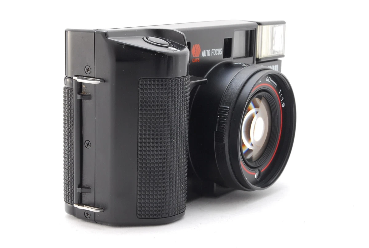 【Exc+5】 Canon AF35ML Quartz Date QD Black Point & Shoot 35mm Film Cam From JAPAN