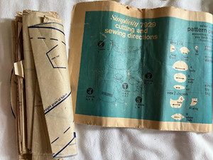 Simplicity 7929; Vintage; Stuffed Toys Pattern