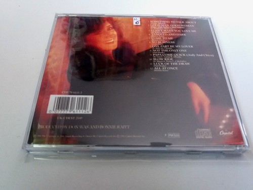 BONNIE RAITT "LUCK OF THE DRAW" CD 12 TRACKS - Picture 2 of 2