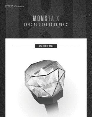 MONSTA X - OFFICIAL LIGHT STICK VER.2 SEALED | eBay.de