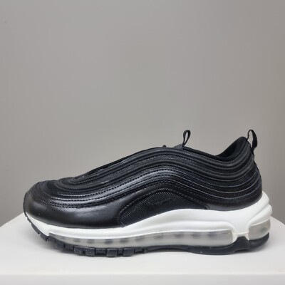 nike air max 97 trainers black black white lx