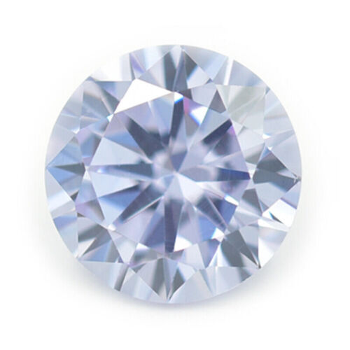 Diamante naturale tutti i colori Vvs1 pietra preziosa rotonda taglio 5 mm-8 mm trapano a mosana sciolto - Foto 1 di 19