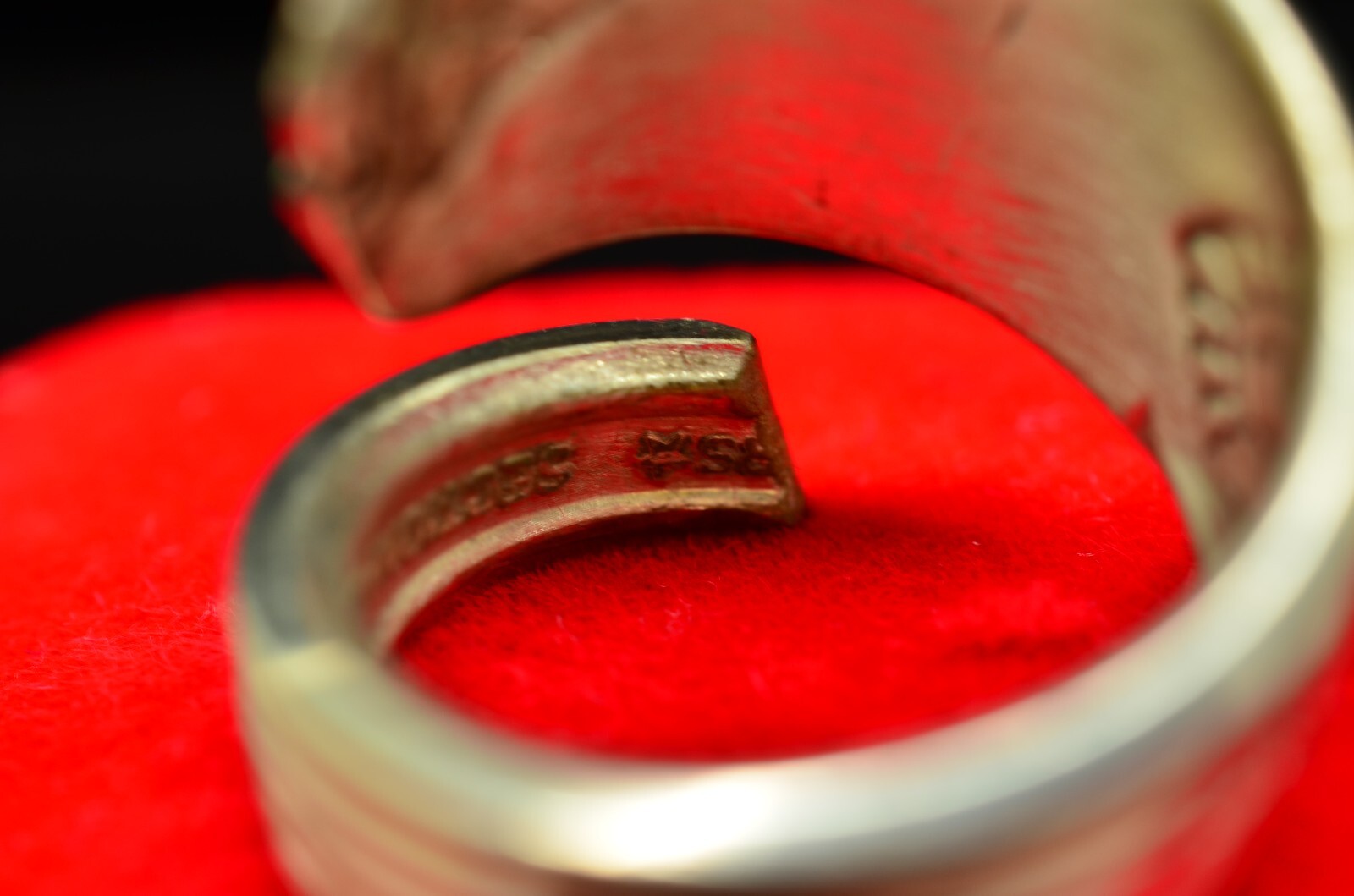 925 Sterling Silver Spoon Ring - image 8