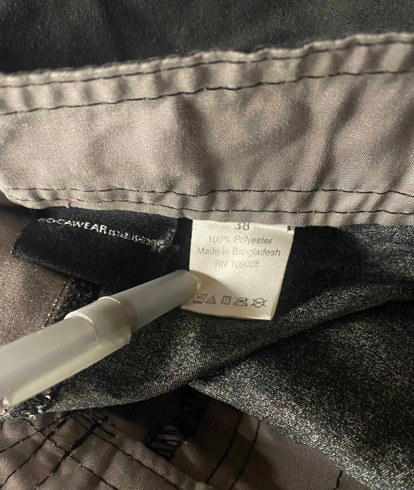 Bañador de playa Rocawear Board Shorts para hombre 38 9" bloques de colores Foto 3 de 4