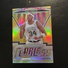 20-21 Prizm Paul Pierce Gold Fearless - #3/10 - Boston Celtics ☘️☘️