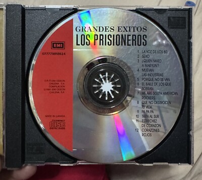 Los Prisioneros Grandes Éxitos CD 77774264624| eBay