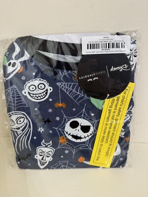 Little Sleepies Nightmare before Christmas Jack and crew 18 To 24 months Pajamas