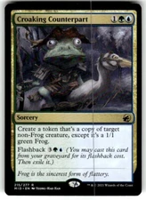 Croaking Counterpart (215) Innistrad: Midnight Hunt MID MTG Magic