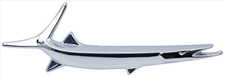 1967 1968 Barracuda Rh Passenger Side Fish Fender Emblem. Made In Usa New 1967 1968 Barracuda Rh Passenger Side Fish Fender Emblem. Made In Usa New