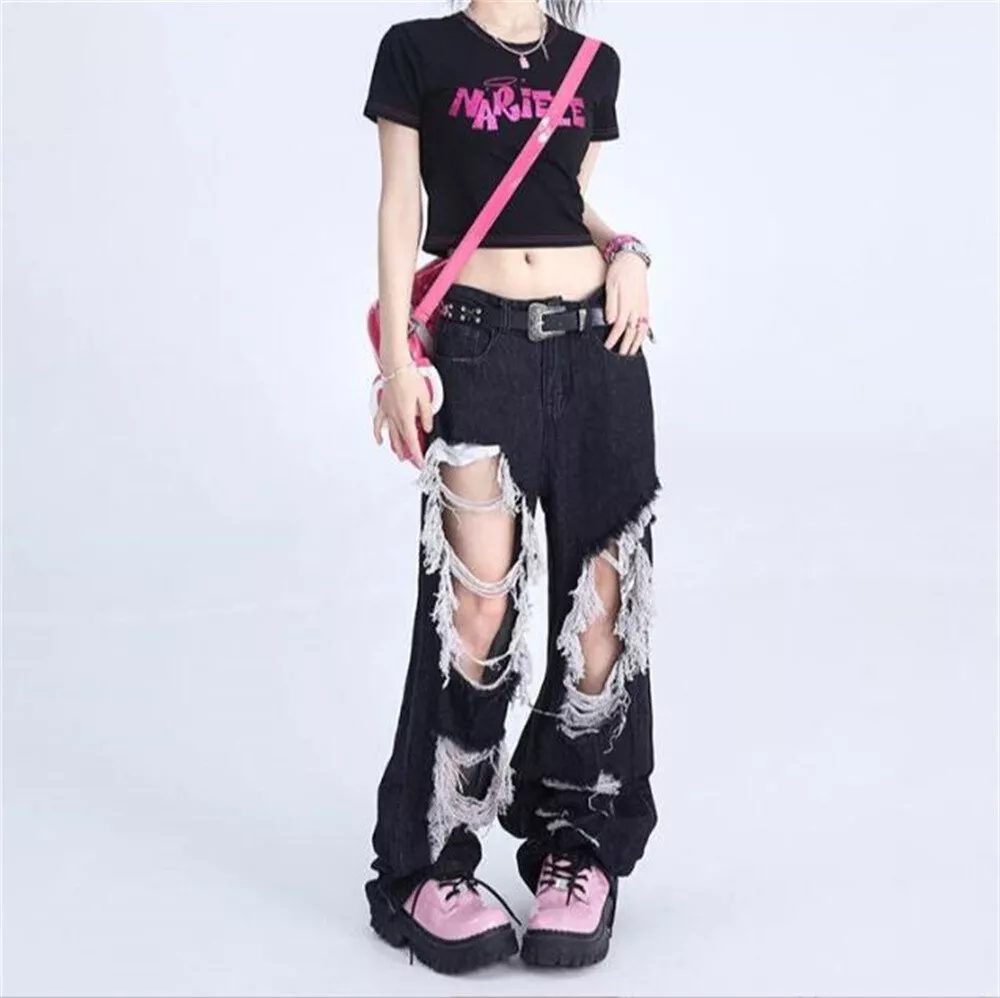 Ripped pants cheap outfit