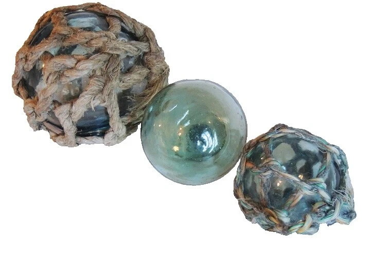 Japón antiguo reproducción antiguo redes y flotadores de Pesca