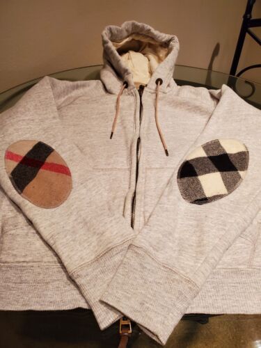 Burberry Fleece Hoodie For Men, Size L