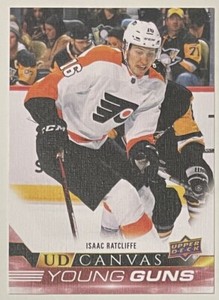 Isaac Ratcliffe 2022-23 Upper Deck UD Canvas Young Guns Rookie RC #C112