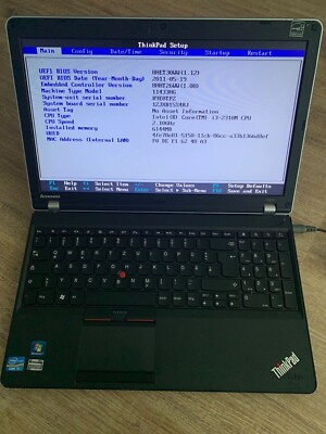 Lenovo ThinkPad E520 15.6'' i3-2310M 2.1 GHz 6GB DDR3L 1600 MHz ohne HDD Rot