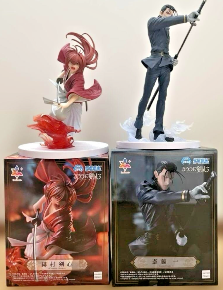 Figura Luminasta Hajime Saito De Rurouni Kenshin | Frete grátis