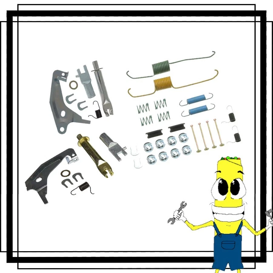 Complete Rear Brake Drum Hardware Kit for Toyota Pickup 1983-1995 RWD - Bild 1 von 1
