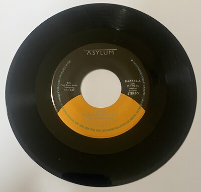 The Eagles '' Please Come Home for Christmas / Funky New Year '' 45 Christmas rec