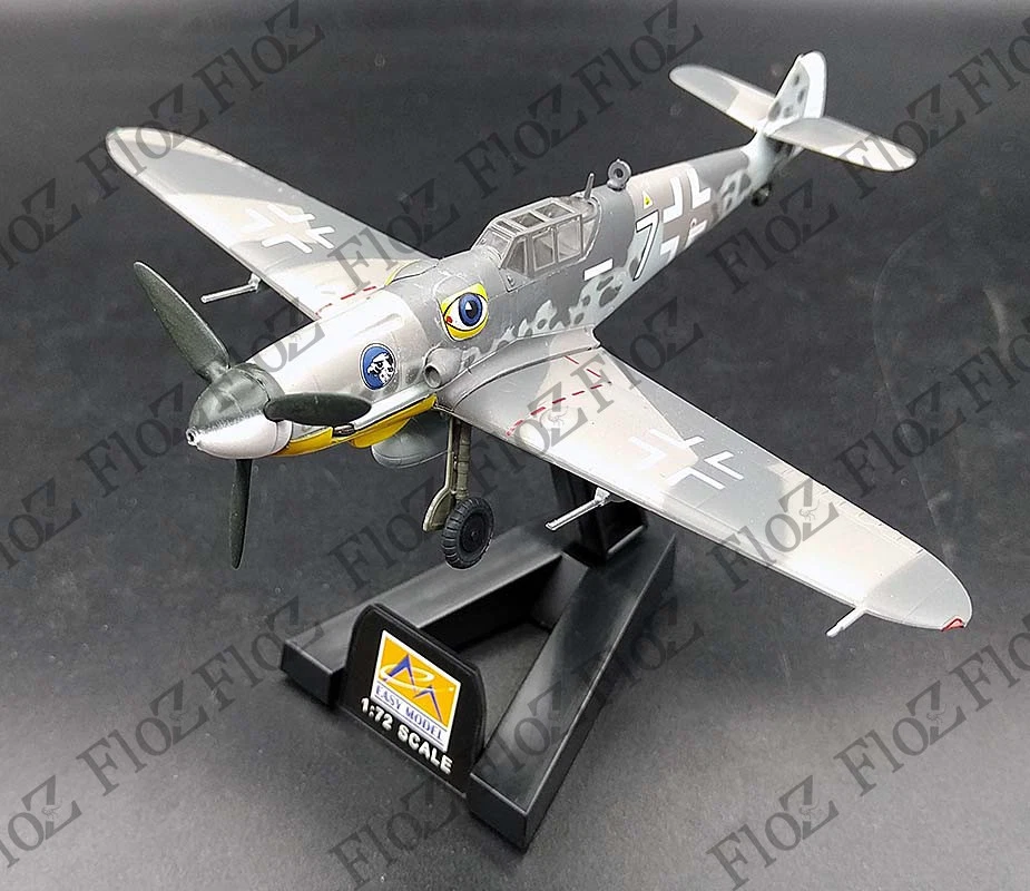 WWII BF109 G-6  Me 109 IV JG.51 1943 Yugoslavia 1/72 finished plane Easy model - Image 2 of 4
