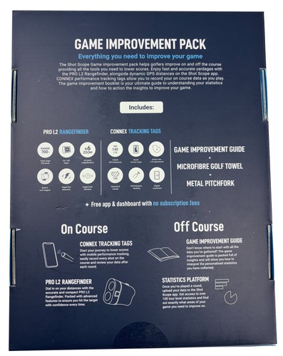 Shot Scope Game Improvement Pack - Pro L2 Laser Range Finder Connex Tags - Picture 3 of 3