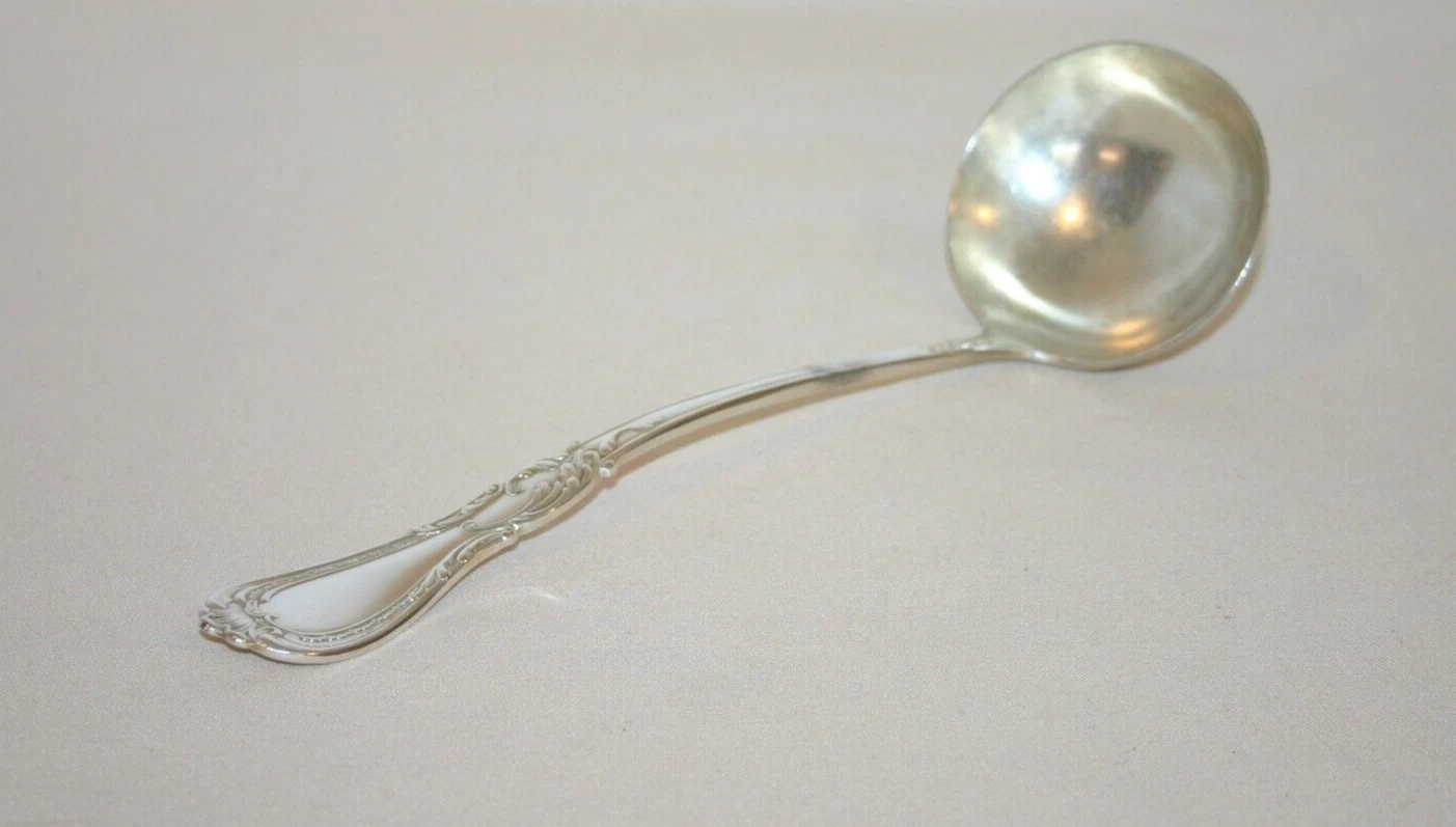 Antique Rogers & Bros A1 Silver EP 10" Ladle R-896