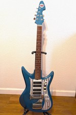 Vintage Japan Teisco Et-460 Shark Fin - 4 Pickup Electric Guitar - Made In 1967