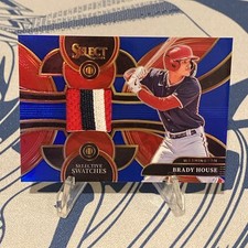 2024 Panini Select Brady House Swatches Blue /49 Washington Nationals Called Up