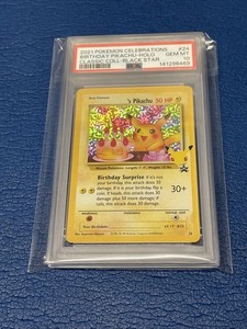 Psa 10 Birthday Pikachu | eBay