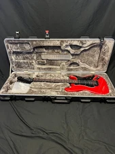 1986 Fernandes Brad Gillis Night Ranger Signature Super Strat Guitar-Red & Black