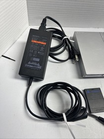 Sony PlayStation 2 PS2 Slim Silver Console Controller SCPH-77001 Tested w/ Cords