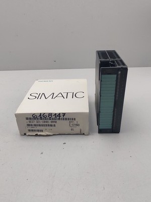 Siemens Simatic S7 6ES7321-1BH01-0AA0 Digital Input Module SM321 DI 16xDC24V