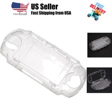 Transparent Hard Shell Case Cover Compatible with PSP 2000/3000, Replacement ...